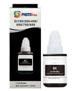 Photo print® Canon Pixma G1400 Siyah Ithal Muadil Mürekkep - 135 ml