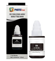 Photo print® Canon Pixma G1400 Siyah Ithal Muadil Mürekkep - 135 ml