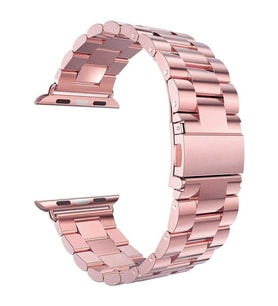 Microsonic Apple Watch Series 7 41mm Metal Stainless Steel Kordon Rose Gold