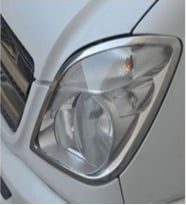 Mercedes Sprinter W906 Krom Far Çerçevesi 2 Parça 2006-2018 Arası Paslanmaz Çelik