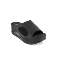 MUYA Orthopedix Lofty Kemik Çıkıntısı Hallux Valgus Ve Air Max Tabanlı Kadın Terlik 33201 (Siyah)