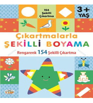 Çıkartmalarla Şekilli Boyama 3 Yaş Üstü