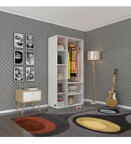 Kenzlife giysi dolabı hüsamettin 180*090*40 byz gardırop