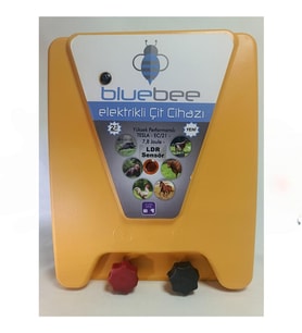 bluebee EC03 giriş12V Çıkış15000V 7.8joule 100km/tel Sensörlü Elektrikli Çit Cihazı