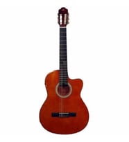 Barcelona LC 3900 CYW Kahverengi Cutaway Klasik Gitar