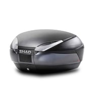SH48 Dark Grey Motosiklet Arka Çanta 48 Litre Kapasiteli Top Case Motor Çanta