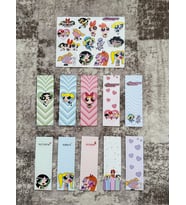 Powerpuff Girls Kitap Ayraç Ve Stickers Çıkartma Seti PYTKSTKRYRC51