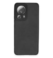Durukar® Mi 13 Lite Kılıf Loop Deri Silikon - Siyah
