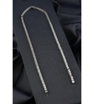 Hematit Doğal Taş Parlak Gümüş Küp Kesim 4x4mm Dizi [AA]