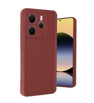 Xiaomi Redmi Note 14 4g Kılıf Viera Silikon - Bordo