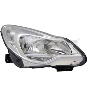 Opel Corsa Ön Far Elektrikli Motorlu Nikelaj Hatchback Sağ 2011- (Oem No:  95507716)