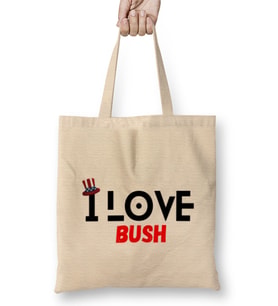 I Love My Husband GIFT Bez Çanta Uzun Saplı