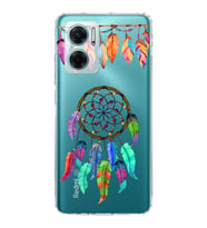PrintiFy Xiaomi Redmi Note 11E ile Uyumlu Nazar Boncuğu 6  Kamera Korumalı Şeffaf Silikon Kılıf