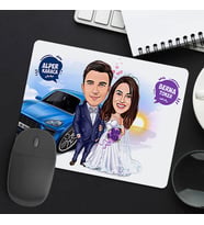 Kişiye Özel Balayı Çiftleri Mousepad
