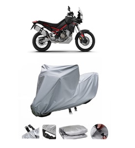 Aprilia Tuareg  Gri Motosiklet Brandası ARKA ÇANTA UYUMLU DEĞİLDİR