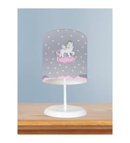 MEKTA HOME BEBEK VE ÇOCUK ODASI Seksekli Unicorn Desenli Abajur