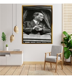 ÇERÇEVELİ ATATÜRK TABLO S461