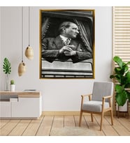 ÇERÇEVELİ ATATÜRK TABLO S461