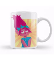 Poppy Trolls Kupa Bardak Porselen