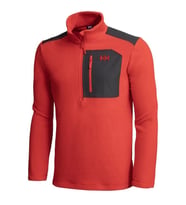 Helly Hansen Block Halfzip Polar Alert Red