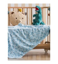 Baskılı Bebek Battaniyesi 75x100 cm