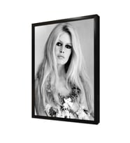 Birigitte Bardot Çerçeveli Mdf Tablo