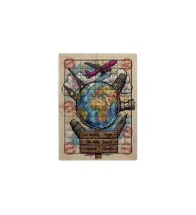 Ghostbastır Design Dünya Seyahati 99 Parça Ayaklı Puzzle – Dekoratif Çocuk Yapbozu 019