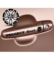 P eugeot Sport Kapı Kolu Sticker 10Adet MD3