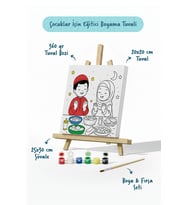 Ramazan Eğitici Boyama Seti İftar Sofrası (Şövaleli)