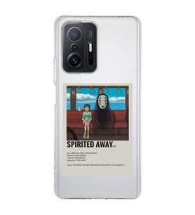 Xiaomi Mi 11T - 11T Pro Uyumlu Spirited Away Poster Tasarımlı Şeffaf Telefon Kılıfı
