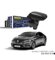Renault Megane 4 Araca Özel Kol Dayama Kolçak 2016+ Sonrası Niken (Siyah)