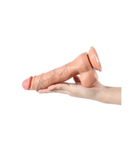 Dildo Series Ahern 22 Cm Ekstra Yumuşak Kemerli Realistik Dildo