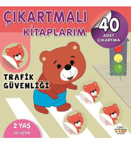 Çıkartmalı Kitaplarım-Trafik Güvenliği