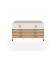 Kronos Konsol 2 Raflı 6 Çekmeceli 4 Kapaklı 176x59x99 Aytaşı-Aytaşı/Çam