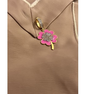Ajda Bilezik 925 Ayar Gümüş Charm