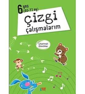 Çizgi Çalışmalarım - 6 Yaş