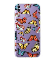 PrintiFy Honor 8C ile Uyumlu Water Color 2  Kamera Korumalı Şeffaf  Kılıf