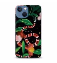 İphone 13 Gucci Marka Tasarımlı Telefon Kılıfı Y-Ugcci014 (Karışık)