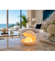 3dlab Ocean Pearl İstiridye İnci Gece Lambası LED Dekoratif Masa Lambası