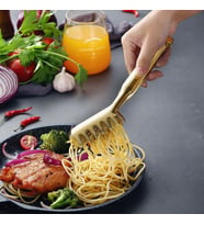Çelik Gold Taraklı Mutfak Salata Makarna Spagetti Maşası Maşa cin623sr