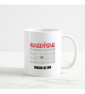 Gardiyan Kupa Bardak (1. Tasarım) (Beyaz)