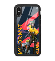 iPhone X Valorant Killjoy Tasarımlı Glossy Telefon Kılıfı