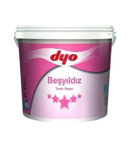 Dyo Beşyıldız Tavan Boyası 3.5 Kg Beyaz