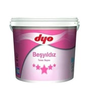 Dyo Beşyıldız Tavan Boyası 3.5 Kg Beyaz