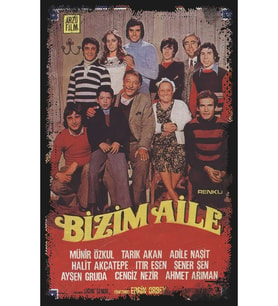 Yeşilçam Temalı Retro Ahşap Poster