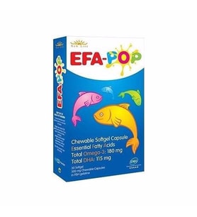 New Life Efa-Pop Çiğnenebilir Omega 3 30 Kapsül