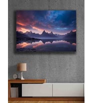Koç stüdyo Modern tasarım kanvas tablo 50x70 (Çok Renkli)