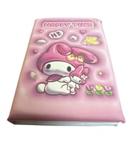 My Melody Happy Time Yumuşak Kapaklı Hatıra Defteri