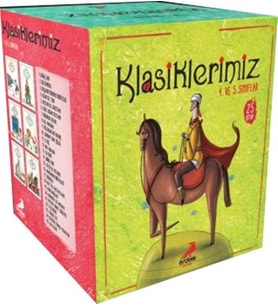 Klasiklerimiz Dizisi - 25 Kitap Takım: İlköğretim 4. Ve 5. Sınıflar İçin (Krem)