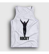 Presmono Unisex Beyaz Training Film Rocky Atlet 250501tt